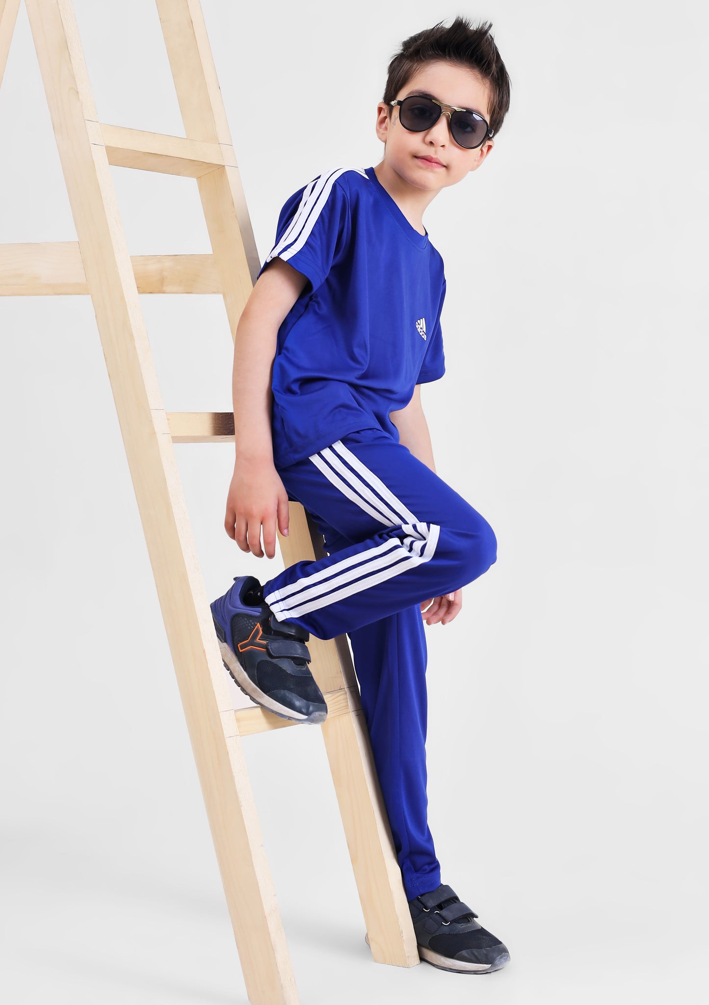 Adi Triliner Tracksuit Royal Blue