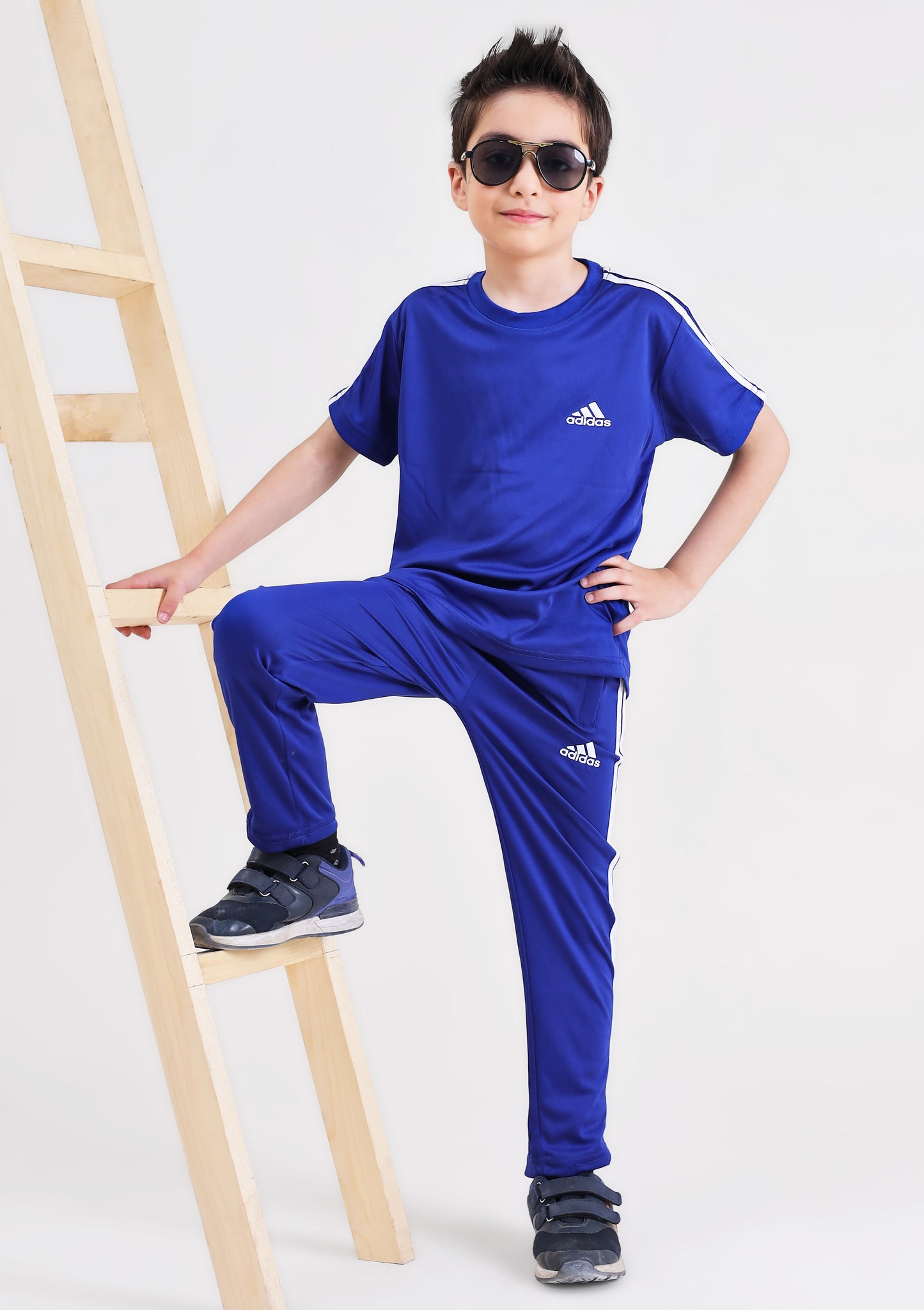 Adi Triliner Tracksuit Royal Blue