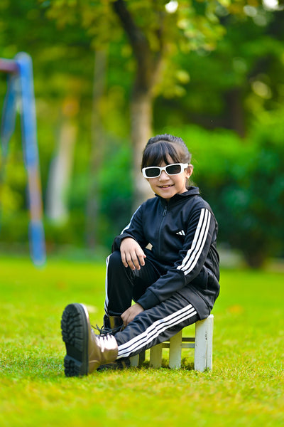Adi Premium Tracksuit Black