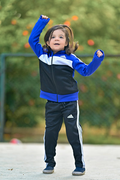 Adi Premium Tracksuit Royal Blue