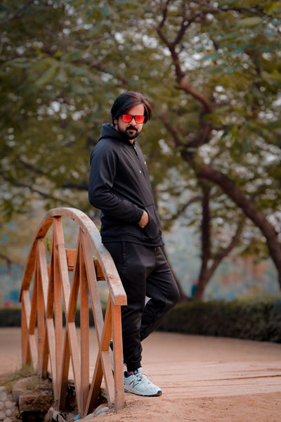 NIK Imported Tracksuit - Black