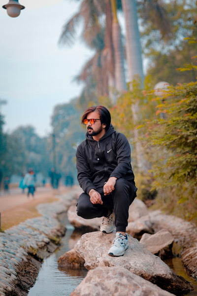 NIK Imported Tracksuit - Black