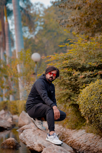 NIK Imported Tracksuit - Black