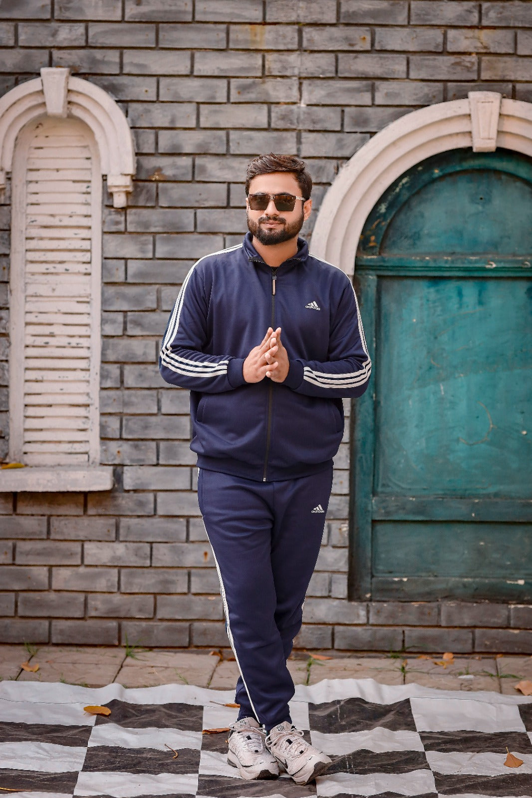 Adi Imported Tracksuit - Navy F