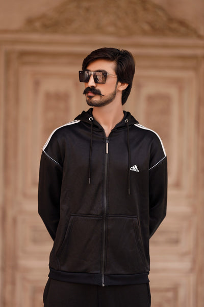 Adi Imported Tracksuit - Black